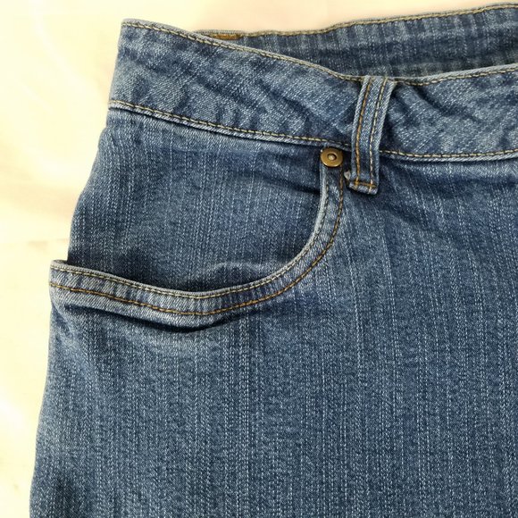 Classic Elements Jeans Womens Size 10 Mid Rise Bootcut Medium‎ Wash Blue Denim - Picture 10 of 12